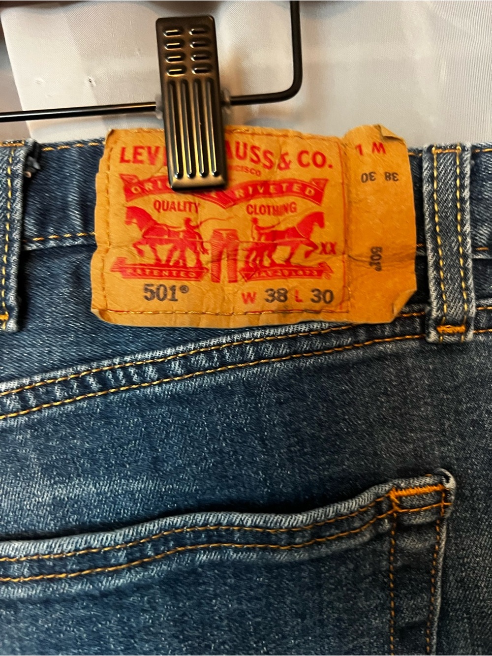 Levi's 501 Regular Fit Men's Jeans - Blue